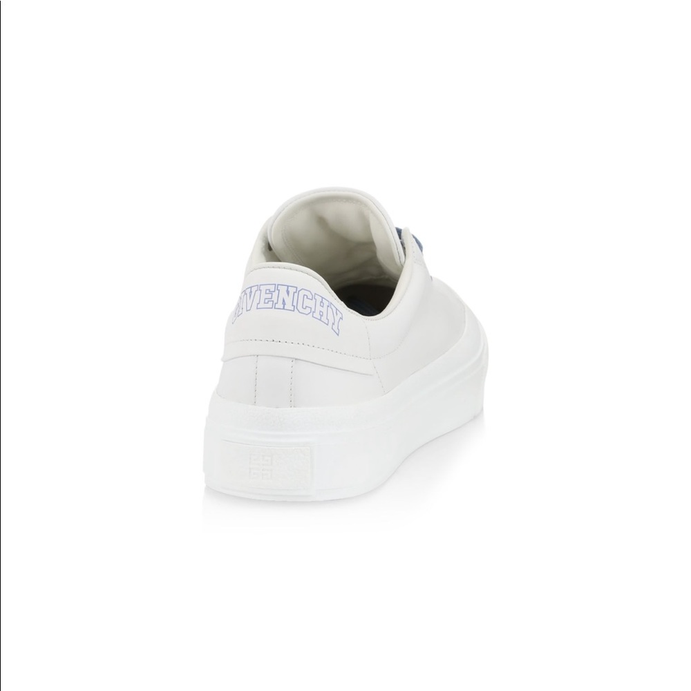 NEW GIVENCHY GAME DAY CITY SPORT LACE UP WHITE SNEAKERS SHOES LOGO SZ 39 or 9 - Picture 7 of 10